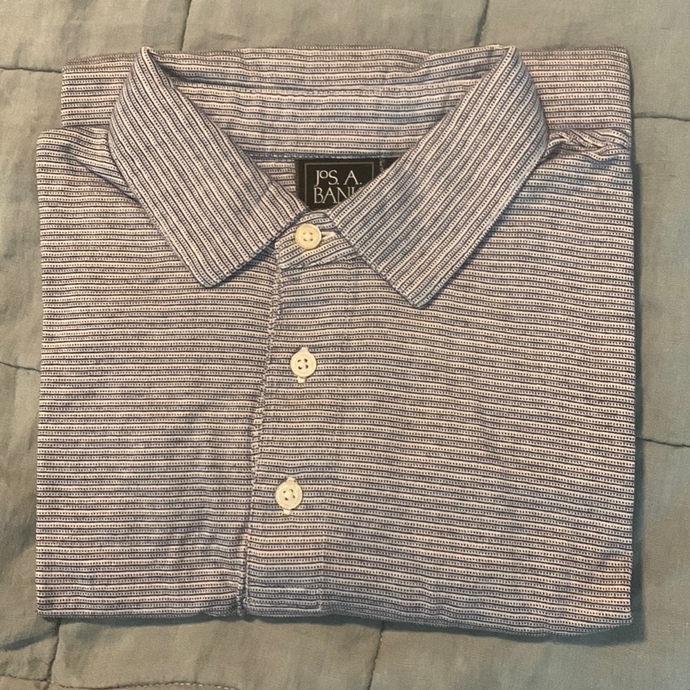 Jos. A. Bank traditional fit polo striped